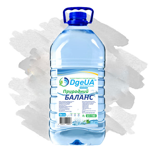 Питна вода DgeUA Природний Баланс